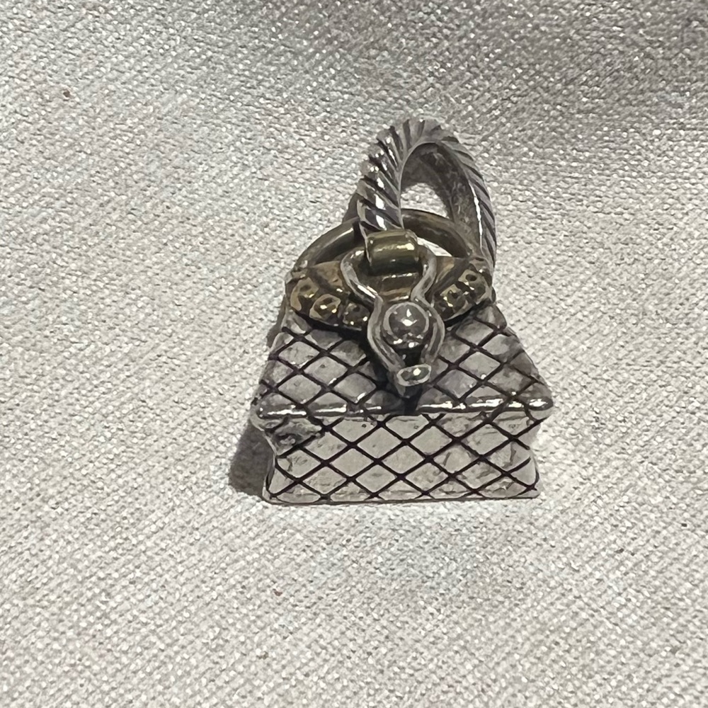 Brighton Multicolor Handbag Fashion Dangle Charm Silver Gold Tones